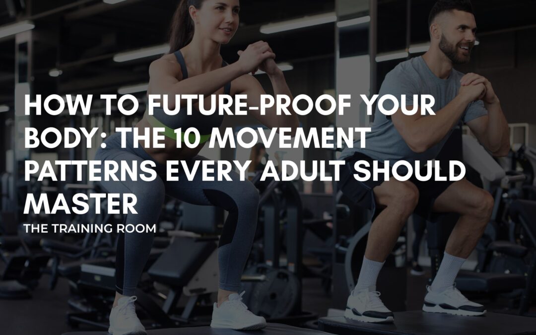 Trainer coaching adult client on functional movement patterns in Westerville Ohio gym